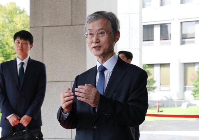 조희대 대법원장 "대법관 재제청 거부 입장, 국감서 밝힐 것"