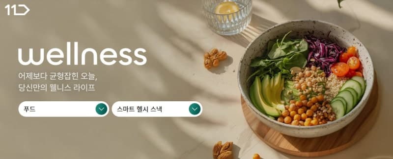 11번가, 헬시플레저 겨냥한 '웰니스' 전문관 오픈…저당 검색 5배 급증