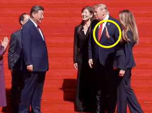 시진핑 악수 권하자 손사래 친 멜라니아…'어색한 작별' 영상 확산