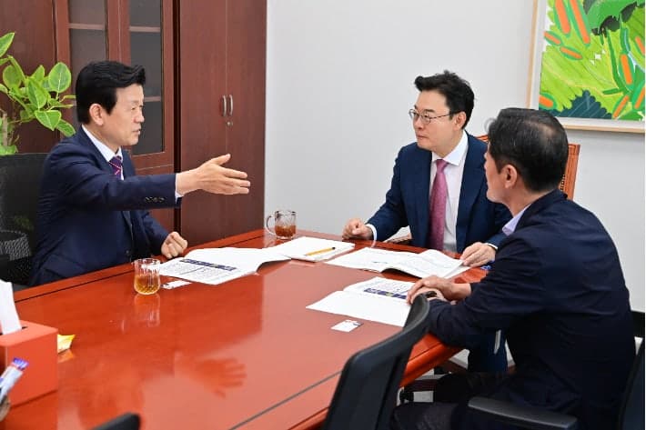 조규일 진주시장, 국회 찾아 '대한민국 기업가정신관' 건립 지원 요청