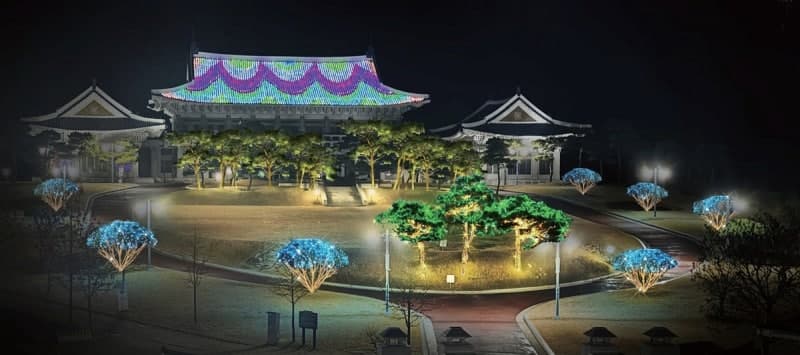 합천영상테마파크와 청와대 세트장, 10월 3일부터 야간개장 실시