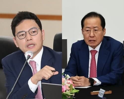 홍준표, 자신 고소한 박정훈 의원에 '찔리는 게 있나' 정면 반박