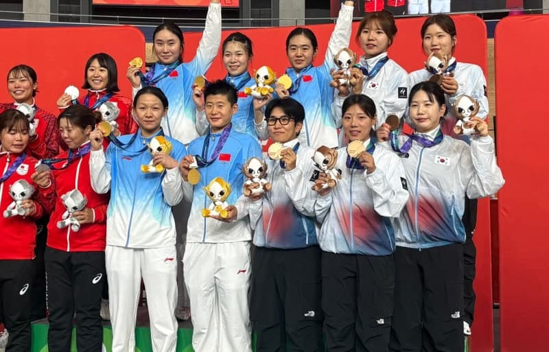 한국 트랙 사이클 남녀 대표팀, 아시안게임 단체추발 동반 동메달 쾌거