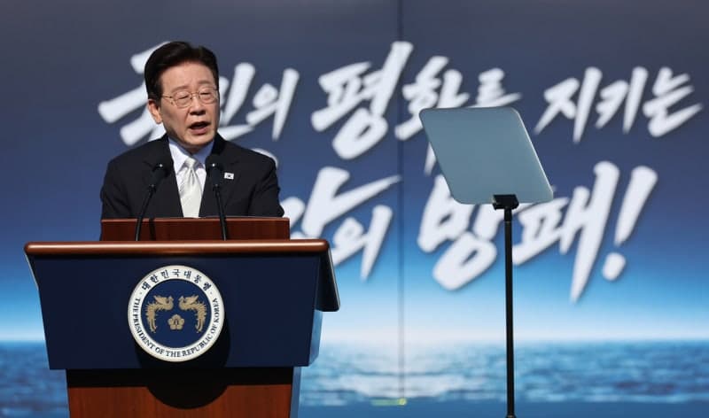 이재명 대통령, '대호김종서함' 진수식 주관…자주국방은 곧 주권