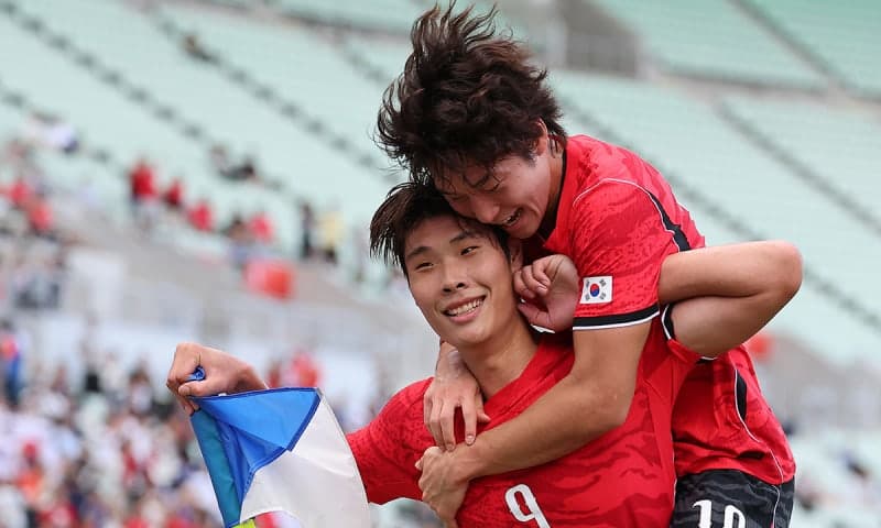 중국 꺾고 결승 오른 한국 축구, 아시안게임 4연패 도전