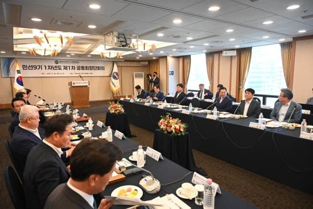 김병내 광주 남구청장, 민선 9기 시장·군수·구청장협의회 대표회장 합의 추대