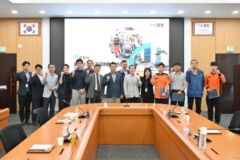 포천시, 지역 경계 넘는 ‘광역 긴급차량 우선신호’ 시스템 구축 나선다
