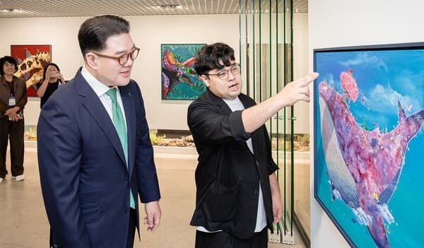하나금융, 을지로에 펼쳐진 '특별한 동물원'…조태성 작가 개인전 개최