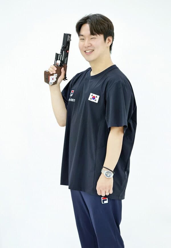 한국 사격, 남자 25m 속사권총 단체전 12년 만의 금빛 총성