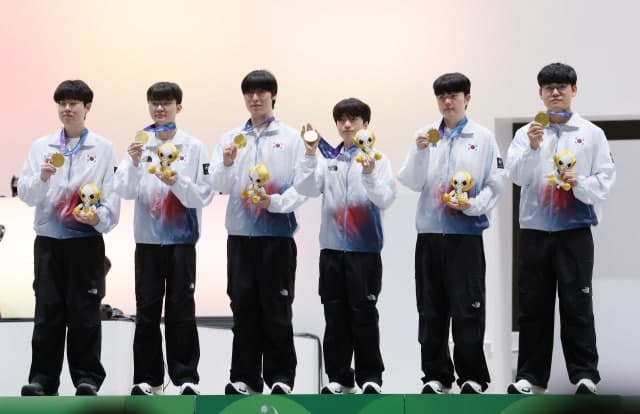 한국 LoL 대표팀, 대만 3-0 완파하고 아시안게임 '무실세트 전승' 2연패