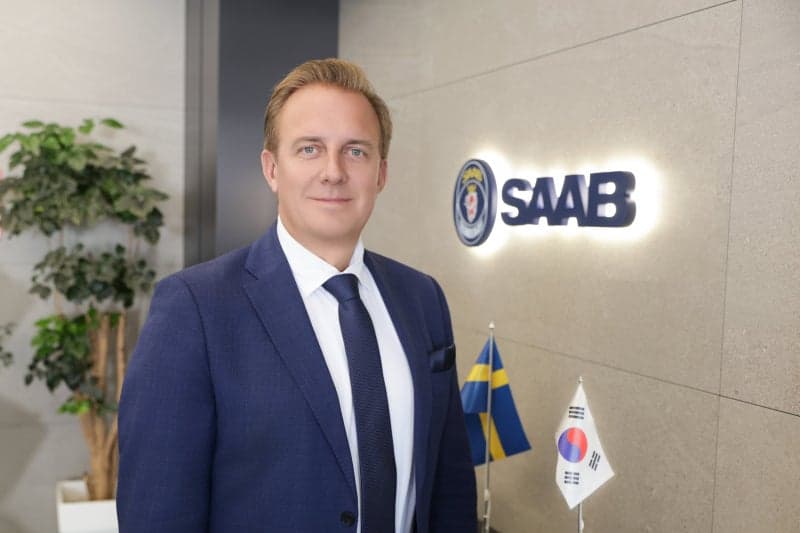 스웨덴 방산기업 사브, 신임 한국 대표에 스테판 엥스트룀 선임
