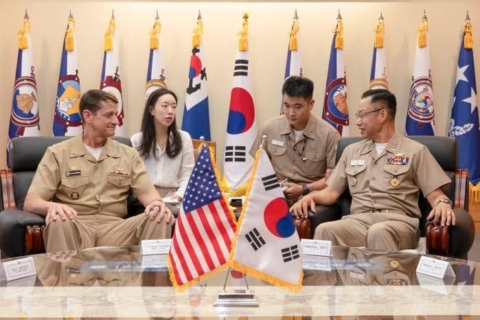 이재용 회장 장남 이지호 해군 소위, 한미 해군 회의서 통역장교로 활약
