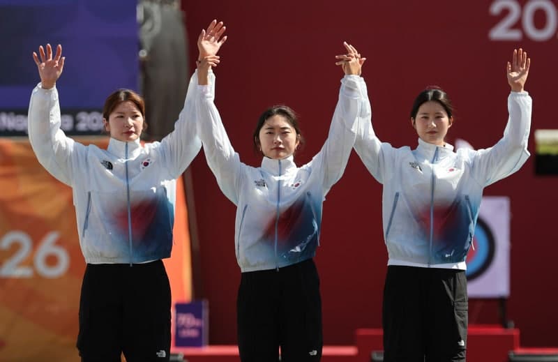 한국 女 양궁, 나고야 AG 리커브 단체전 은메달…28년 만에 8연패 무산