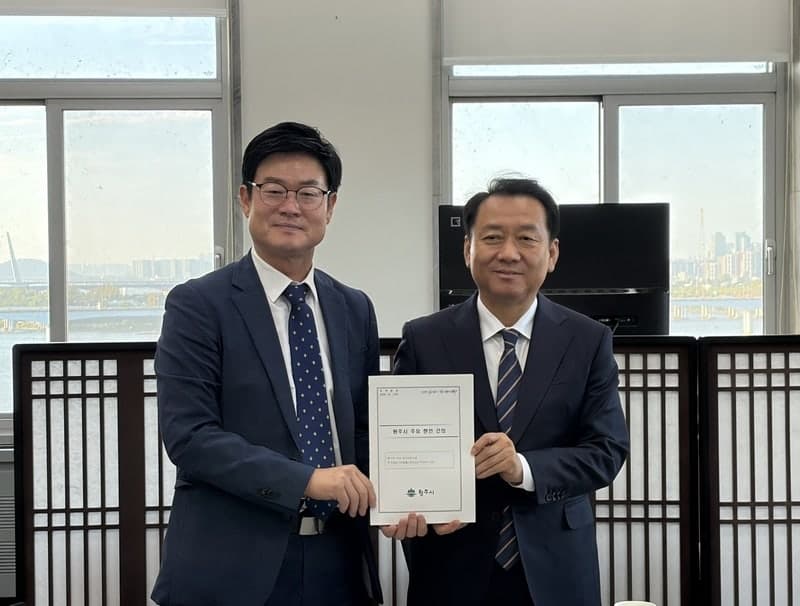 구자열 원주시장, 국회 찾아 내년도 국비 확보 총력전