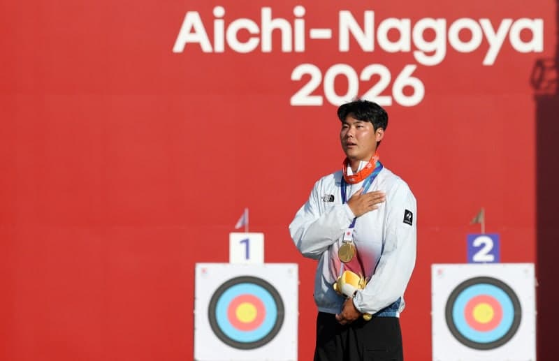 이우석, 2026 아시안게임 양궁 2관왕 등극…한국 양궁 자존심 지켰다