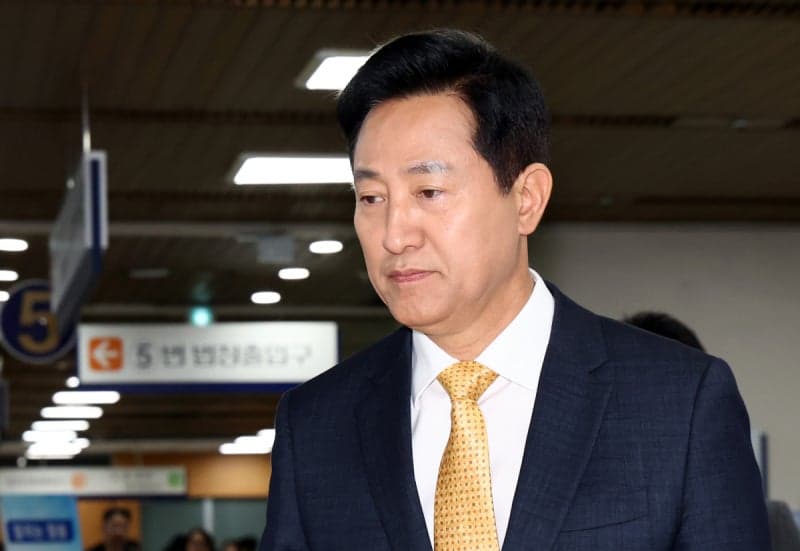 오세훈 '정치자금법 위반' 항소심 징역 1년 6개월 구형…민주당 "죄 시인하라"