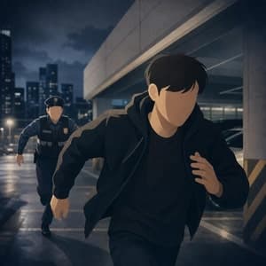 체포영장 집행 중 달아난 20대 차량털이범, 3시간 만에 비닐하우스서 검거
