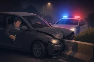 음주운전 6번 처벌받고도 또 만취해 남의 차 몰다 사고 낸 50대, 징역형 집행유예