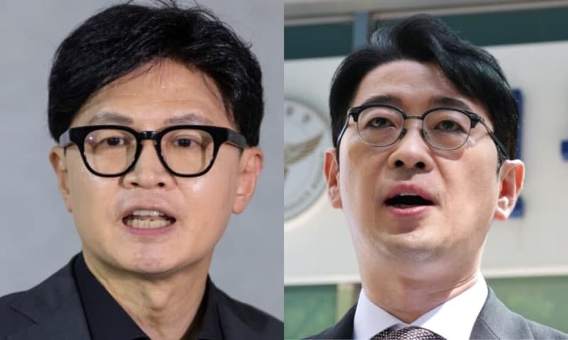 한동훈 "노무현 금품수수 팩트" vs 민주당 "검찰 부활 위한 정치 공작"