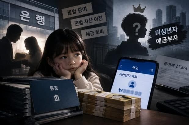 은행 예금 10억 넘는 미성년자 52명…금융자산 양극화 뚜렷