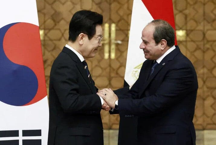 알시시 이집트 대통령 10년 만에 국빈 방한…이재명 대통령과 8일 정상회담