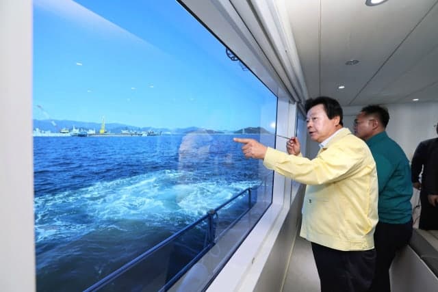 강기윤 창원시장 "진해신항, 북극항로 거점항으로 적기 구축해야"