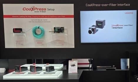 뷰웍스, 초당 100Gbps 전송 'COF 통합 솔루션' 독일서 첫 공개
