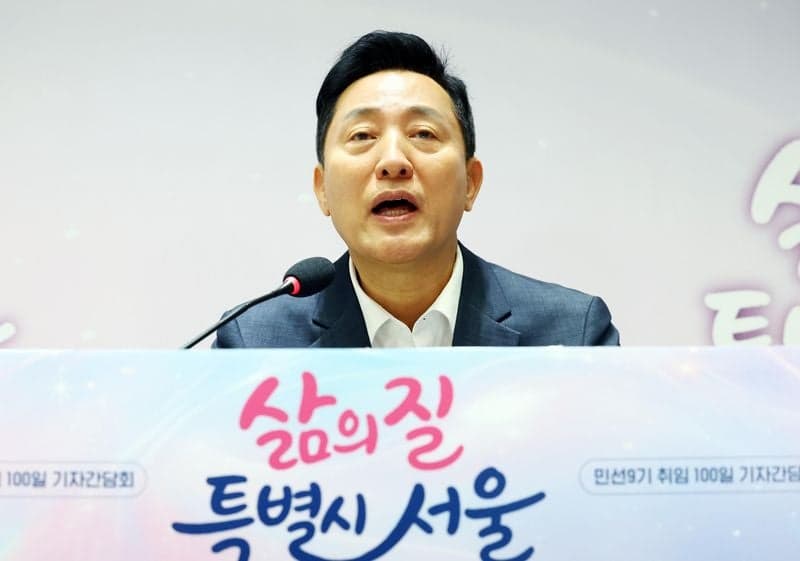 오세훈 "한동훈·이준석과 보수 통합 필요…연대 위해 역할 다할 것"