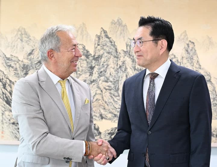 정연두 외교전략본부장, IAEA 사무차장과 북핵 검증 협력 논의
