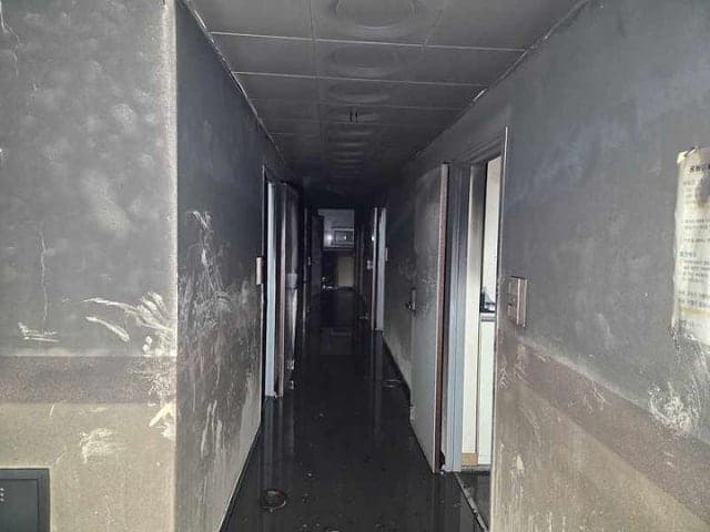 천안 원룸 화재 발생, 주민 10명 대피하고 48분 만에 진화