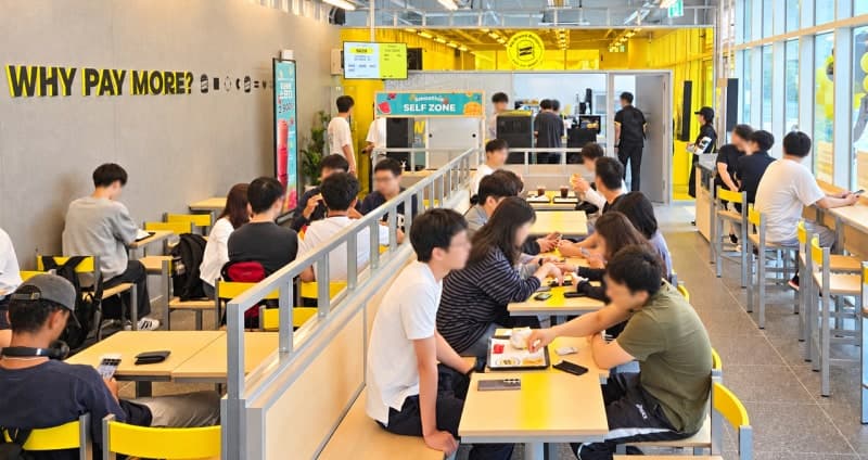 "캠퍼스 상권 파고든다" 노브랜드 버거, 대학가 매장 1년 새 54% 확대