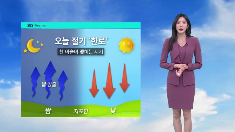 찬 이슬 맺히는 절기 '한로'…전국 맑고 일교차 큰 날씨