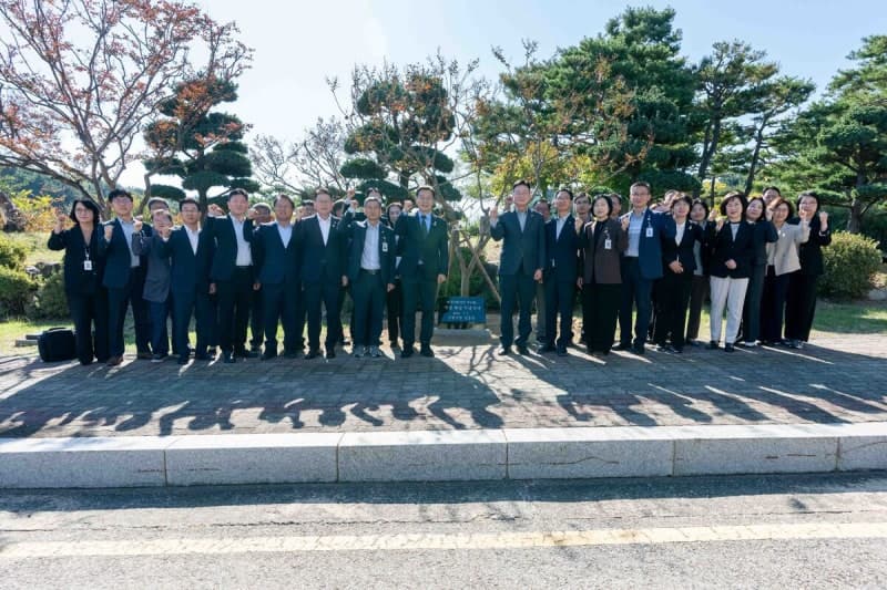 강릉시, 민선 9기 출범 기념해 시화 목백일홍 심어