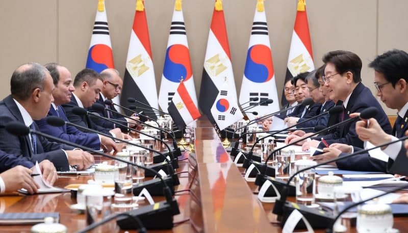 한·이집트 '전략적 동반자 관계' 격상…포괄적 경제동반자협정 협상 개시
