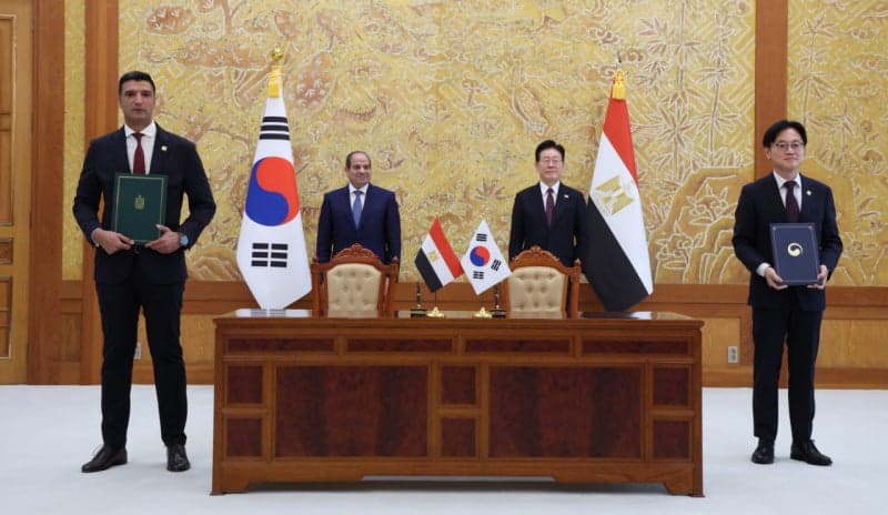한-이집트, 조선 협력 MOU 체결하고 북아프리카 첫 CEPA 협상 개시