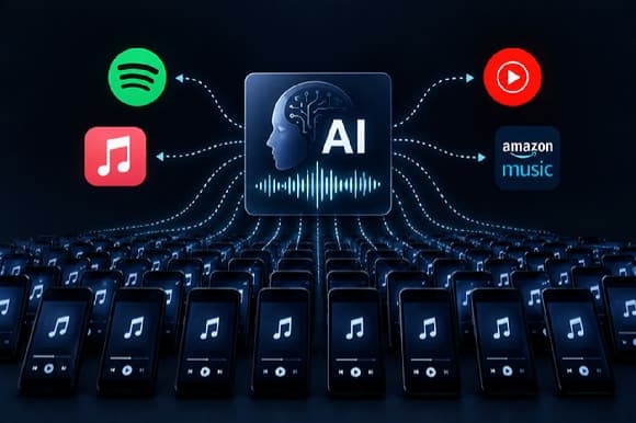 AI 음악 봇 1만 개로 100억대 로열티 가로챈 사기범 징역형