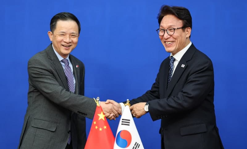 김민석 "새만금 투자 후속 작업 도와달라"…다이빙 中대사 "한중관계 올바른 궤도"