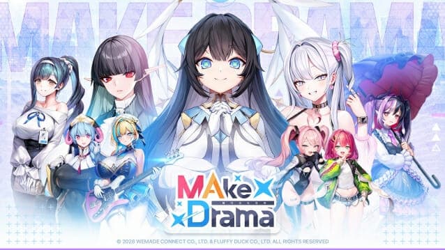 위메이드커넥트, 서브컬처 RPG '메이크 드라마: MAD' 글로벌 정식 출시