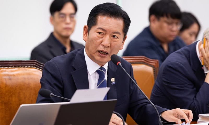 정청래, 미국 비자 발급 지연에 국정감사 지역 유럽으로 변경