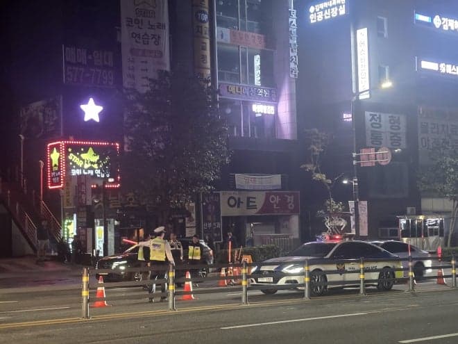 한글날 천안·아산 폭주족 특별단속…123건 적발하고 수배자까지 검거