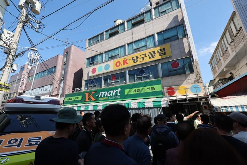 32년 된 대구 노후 건물 천장 붕괴, 정기 안전점검 사각지대였다