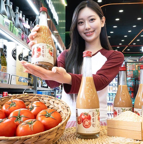 세븐일레븐, 강원도 영월 토마토 담은 저도수 막걸리 '즐토막' 출시