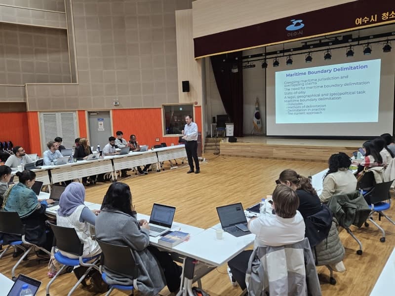 제13회 여수 해양법 아카데미 개최…22개국 해양 인재 역량 강화