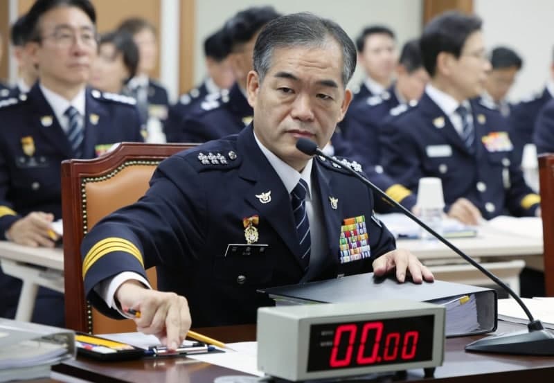 올림픽공원 개표소 봉쇄 시위 장기화에 경찰청장 대행 "필요시 공권력 투입 검토"