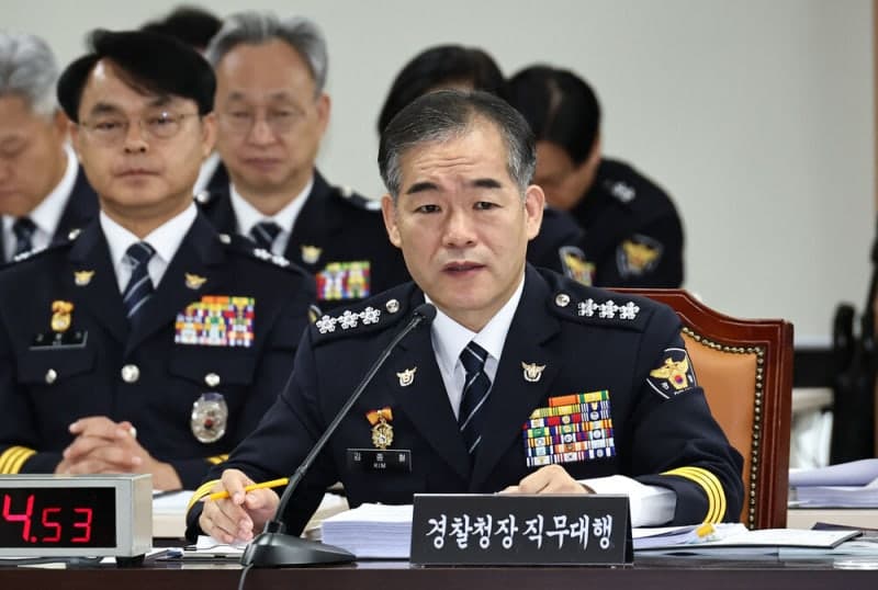 경찰청 국감서 한동훈 딸 재수사 가능성 시사…22개월째 대행 체제 질타