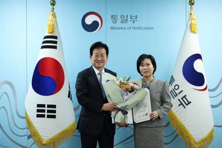 남북하나재단 이사장에 김영희 임명…탈북민 출신 최초 탄생