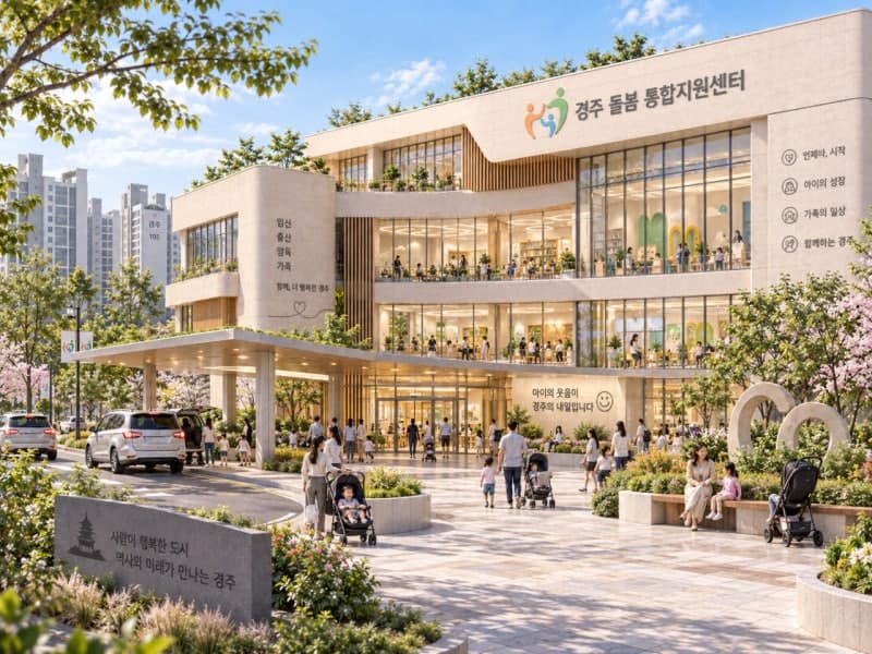 경주 건천읍에 105억 규모 '돌봄 통합지원센터' 2029년까지 건립