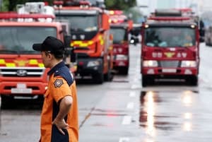 남양주 중학교 급식실 화재 발생…682명 대피하고 12명 연기 흡입