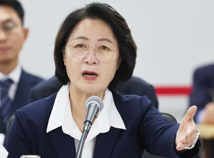 추미애 "이재명 대통령 '호의호식' 글, 나 겨냥한 것 아니다"