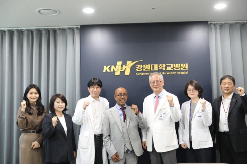 춘천시, 자매도시 에티오피아 의료진 초청해 전문연수 실시